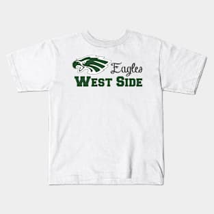 West Side Eagles Mascot T Kids T-Shirt